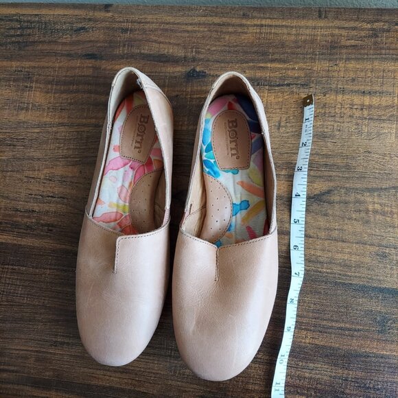NWOT Born Sebra Leather Flats - Picture 4 of 6